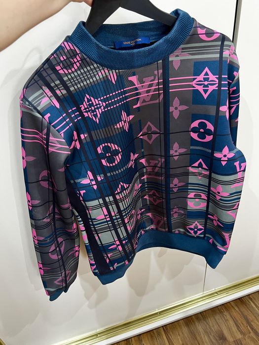 Bluza Louis Vuitton wzór granatowa