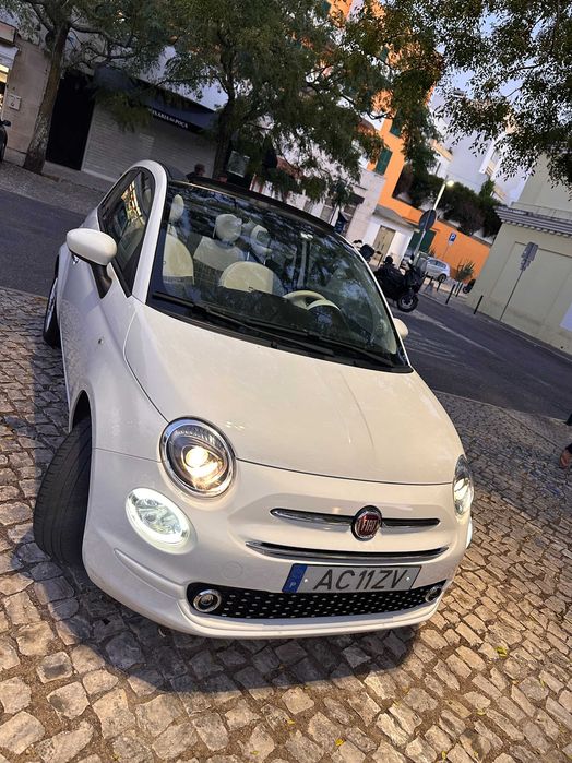 Fiat 500C-2020 automatico- 59.500 Quilometros- impecavel — photo 2