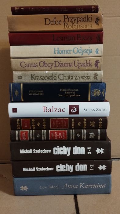 13 Książek Historyczne Klasyka Literatura Piękna Zestaw
