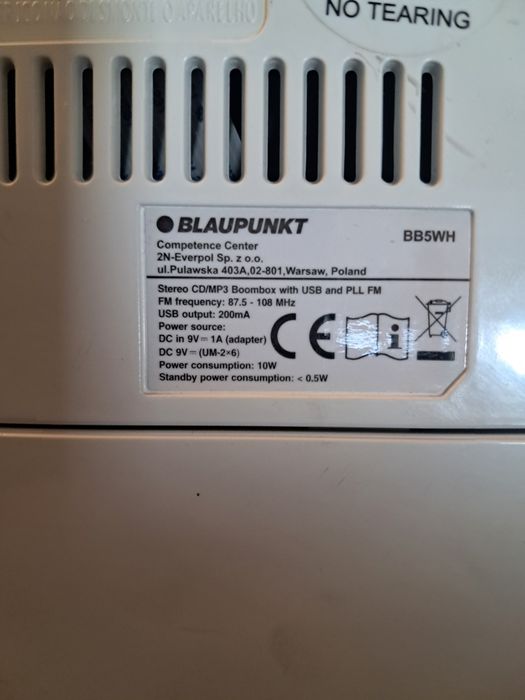 Radiomagnetofon  blaupunkt