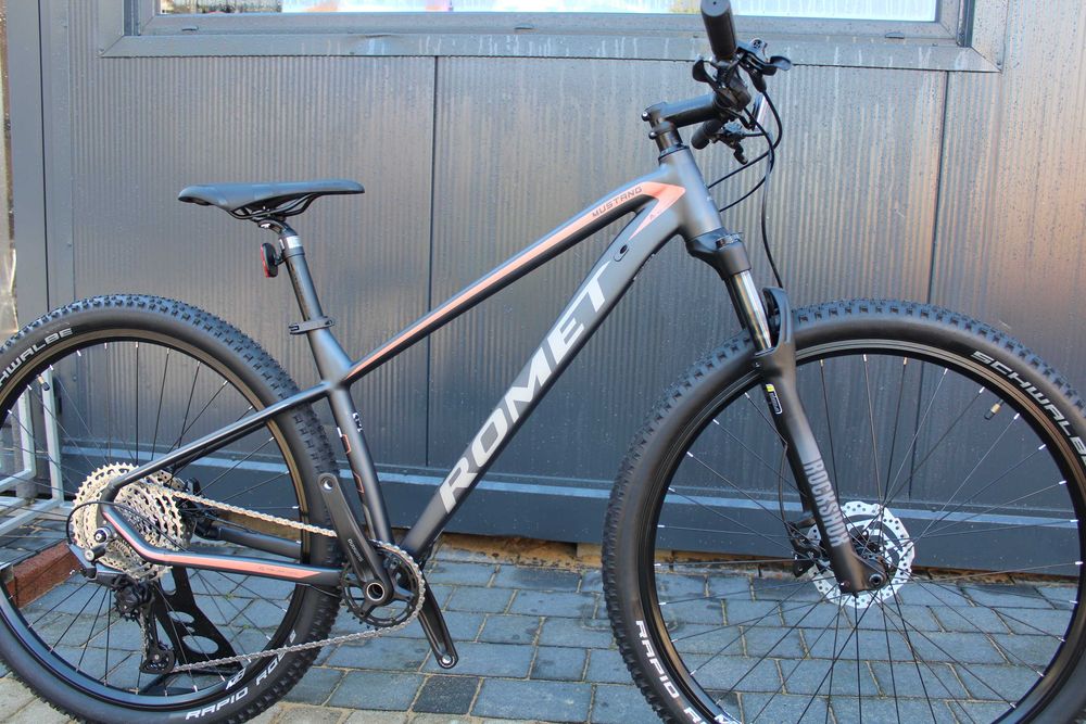 NOWY! Rower MTB ROMET Mustang M8, DEORE 1x12, Boost, RockShox AIR