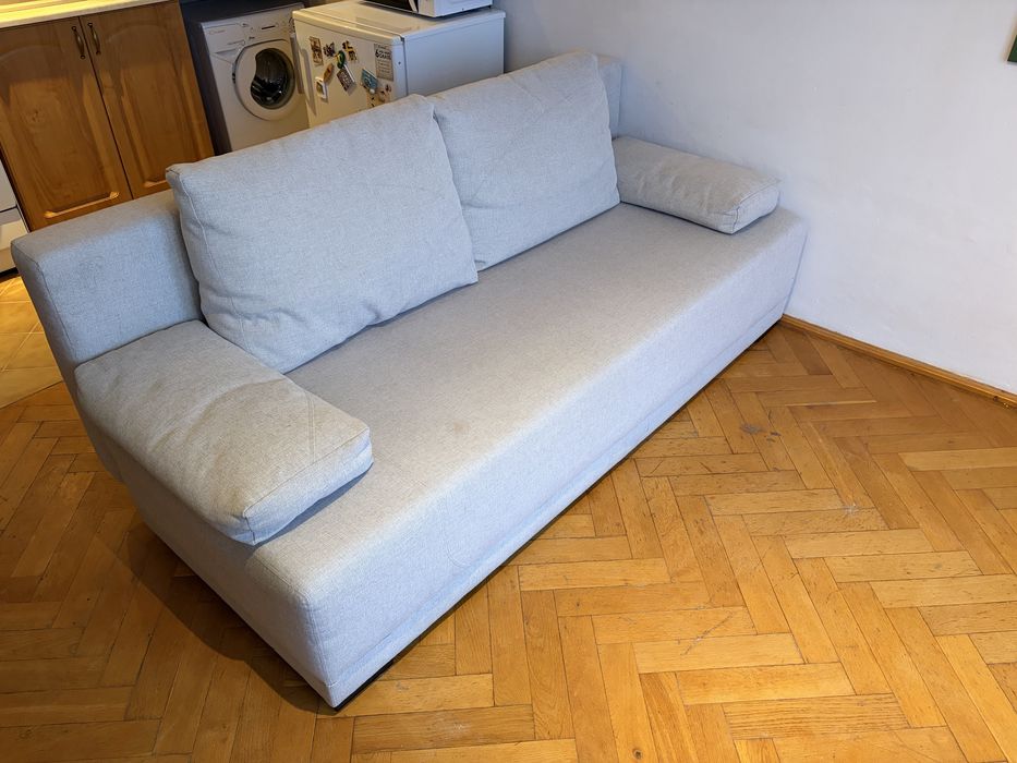 Beżowa kanapa 3-osobowa, IKEA