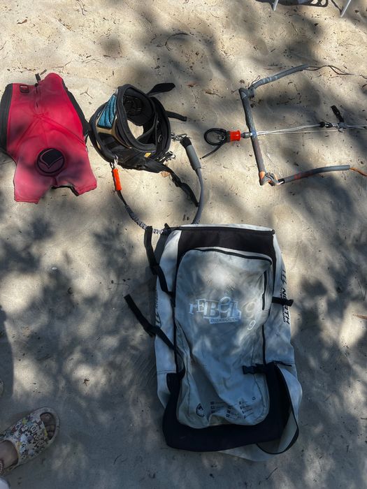 Kitesurfing completo, North Rebel 9M