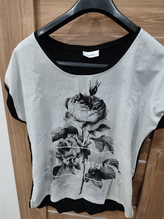 Bluzka damska róża