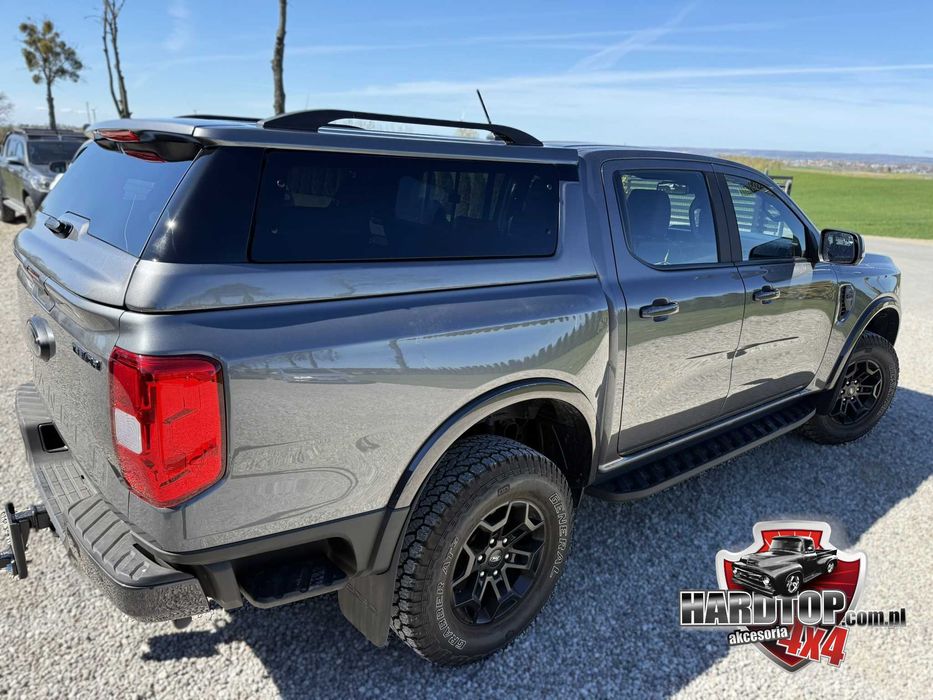 Zabudowa paki Hardtop Ford Ranger 2023+ Szyby uchylne