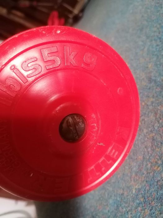 Halter vermelho de 5 kg