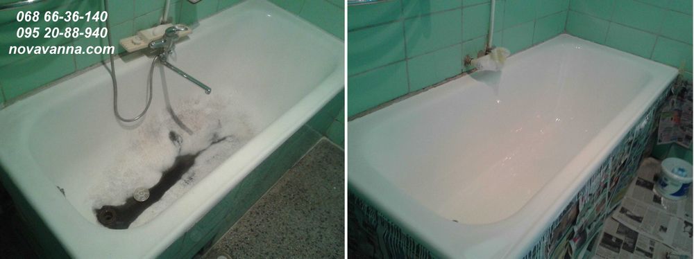 Наливний рідкий АКРИЛ для реставрації ванн Пластол (PlastAll) Львів