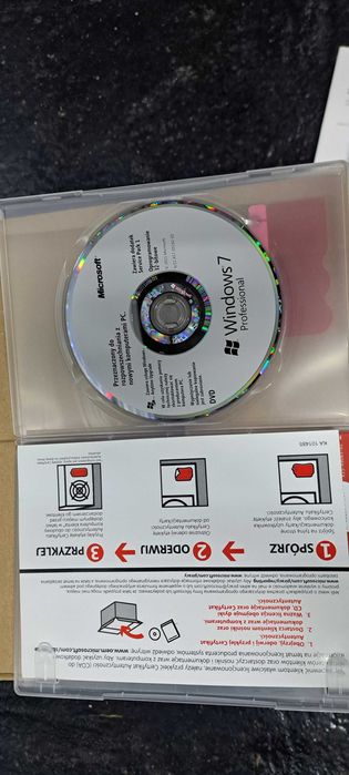 Płyta instalacyjna Windows 7 Professional