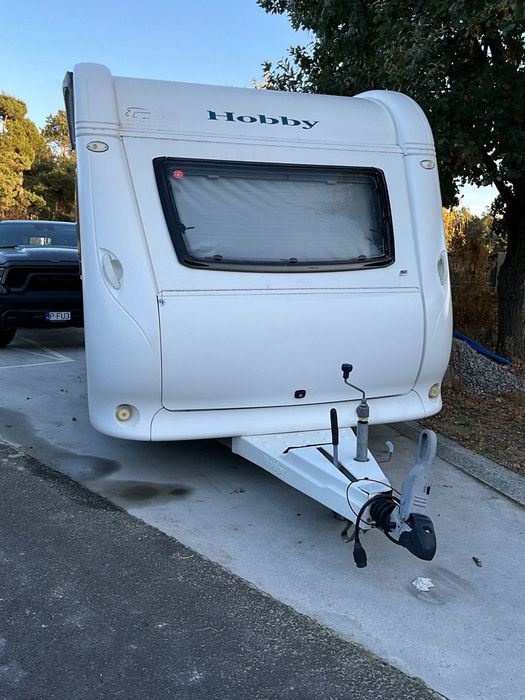 Hobby 380  Extra przyczepa