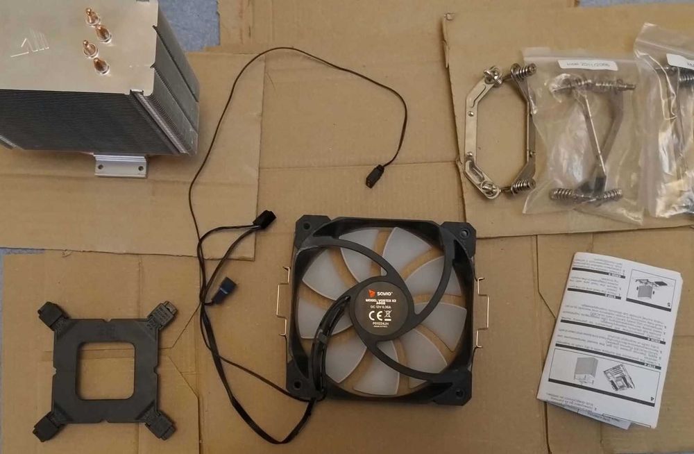Chłodzenie CPU Savio Vortex X2 ARGB