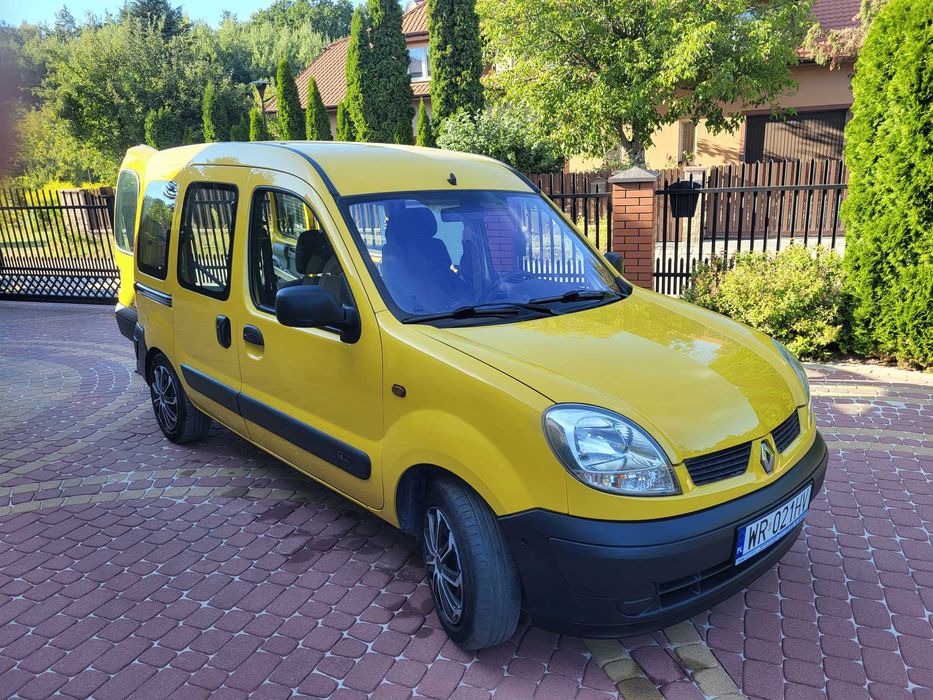 Renault Kangoo 1,6B auto do kierowania przez osobę niepełnosprawną