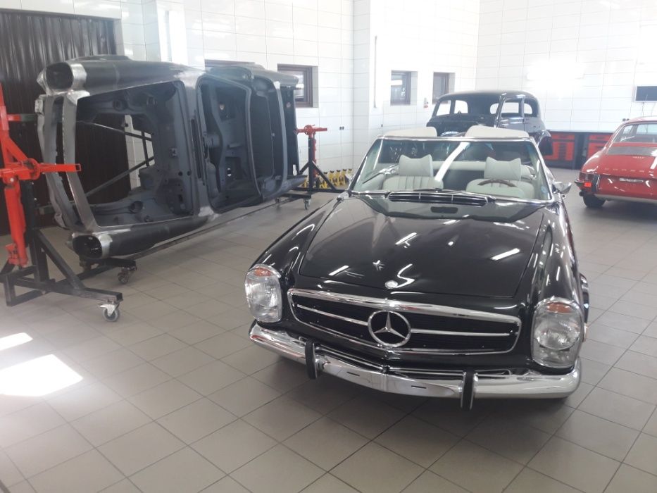 Mercedes-Benz w 113 Pagoda 190 sl Renowacja