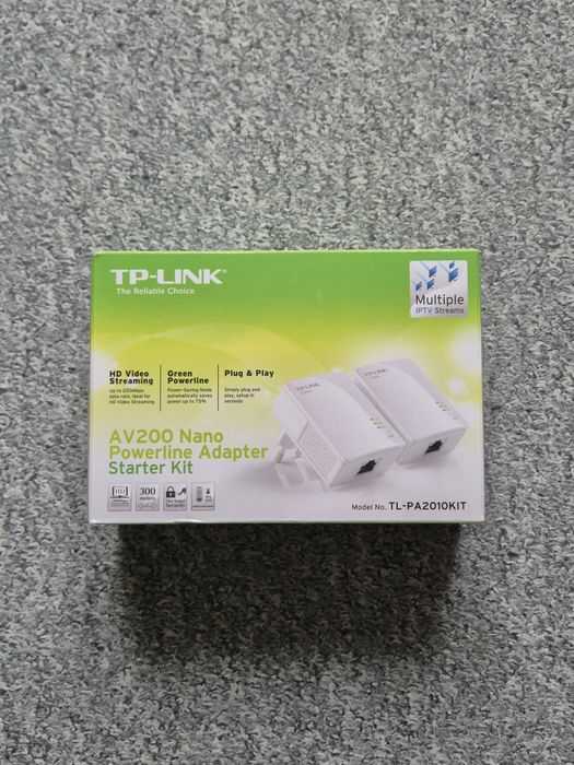 TP-LINK TL-PA2010KIT Powerline Adapter AV200 Nano