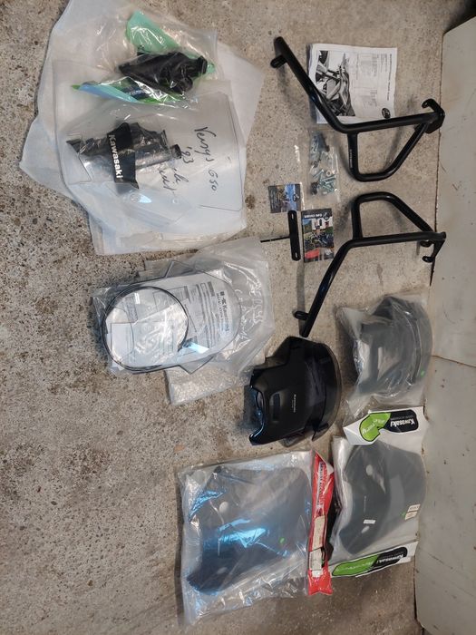 Kawasaki versys 650 gmole osłona silnika  szyba owiewka