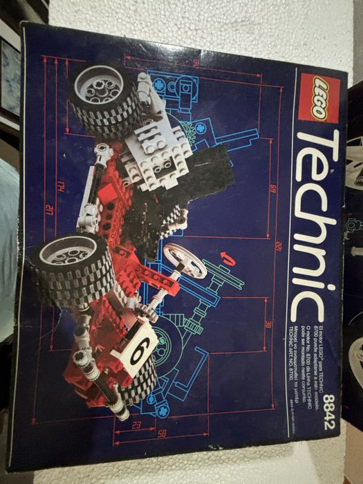Conjunto de Legos Technics Shock Cycle e Go Kart