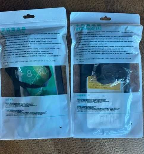 Kit 2 Bolsas Impermeáveis para Telemóvel (IPX8)