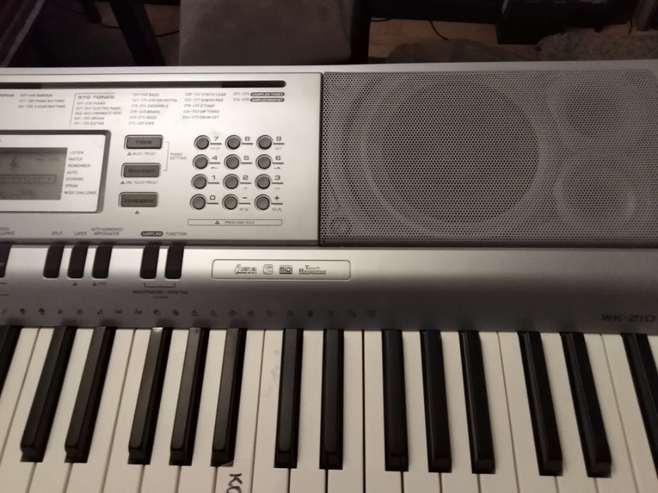 Keyboard Casio seria WK