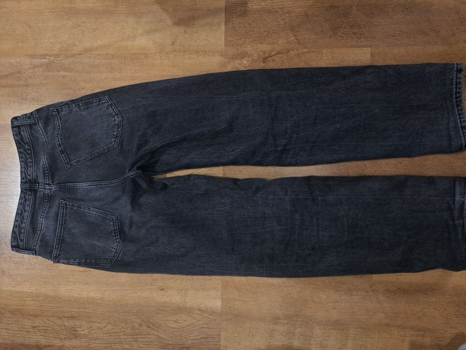 Jeansy z szeroką nogawką ZARA r.36