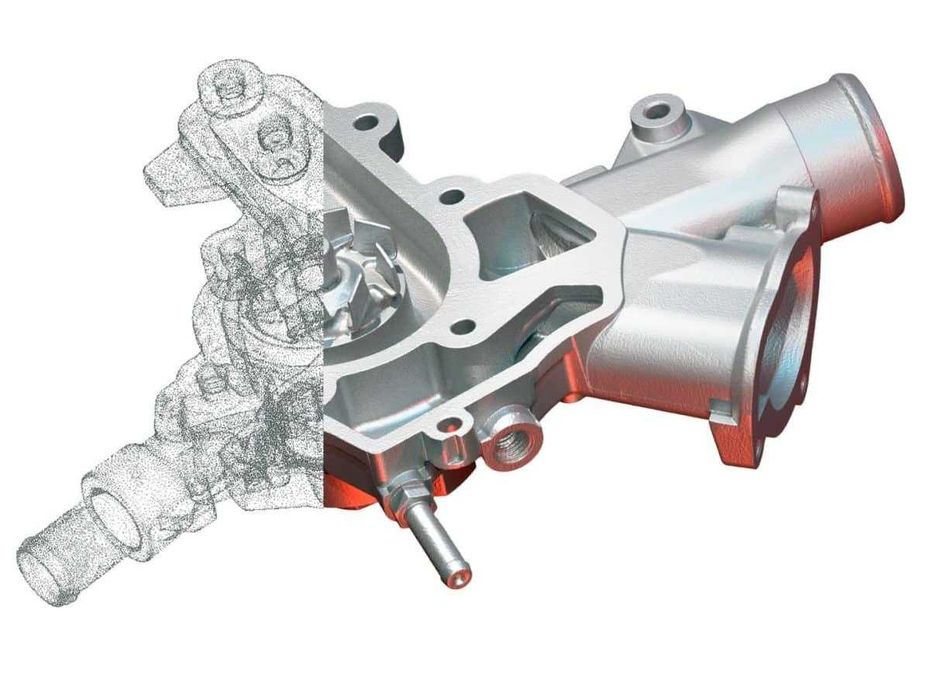 Reverse Engineering | 3D | Scan to CAD | STL→STEP | Geomagic Design X | Siemens NX