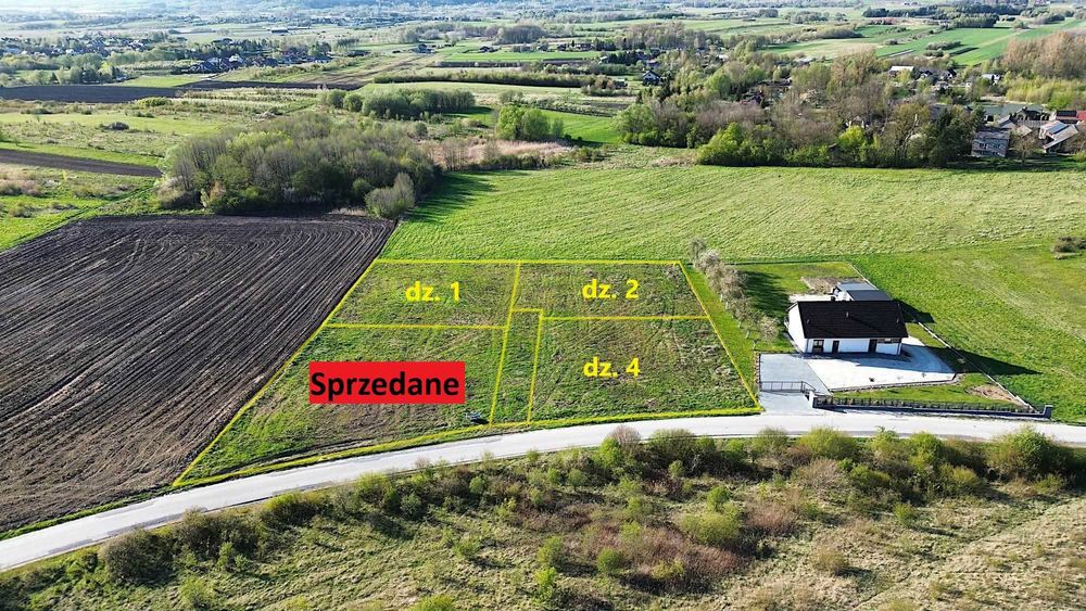 Sprzedam atrakcyjne działki budowlane  13.5 ar Busko-Zdrój - Zbrodzice