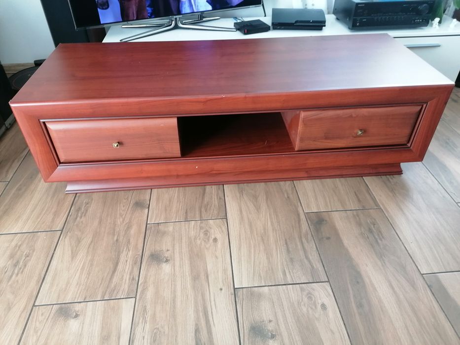 Szafka rtv Black Red White Largo