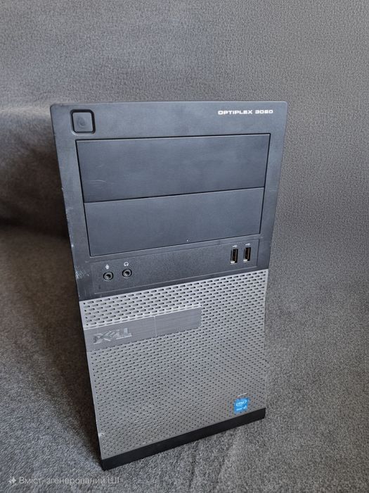 ПК Системний блокDell OptiPlex 3020 i5-4570 / 8GB / 120 Gb SSD + 250 GbHDD