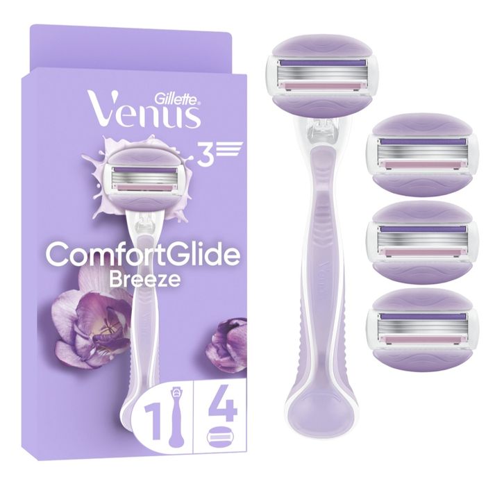 NA LEWARA maszynka Gillette Venus ComfortGlide Breeze XL 4 wkłady
