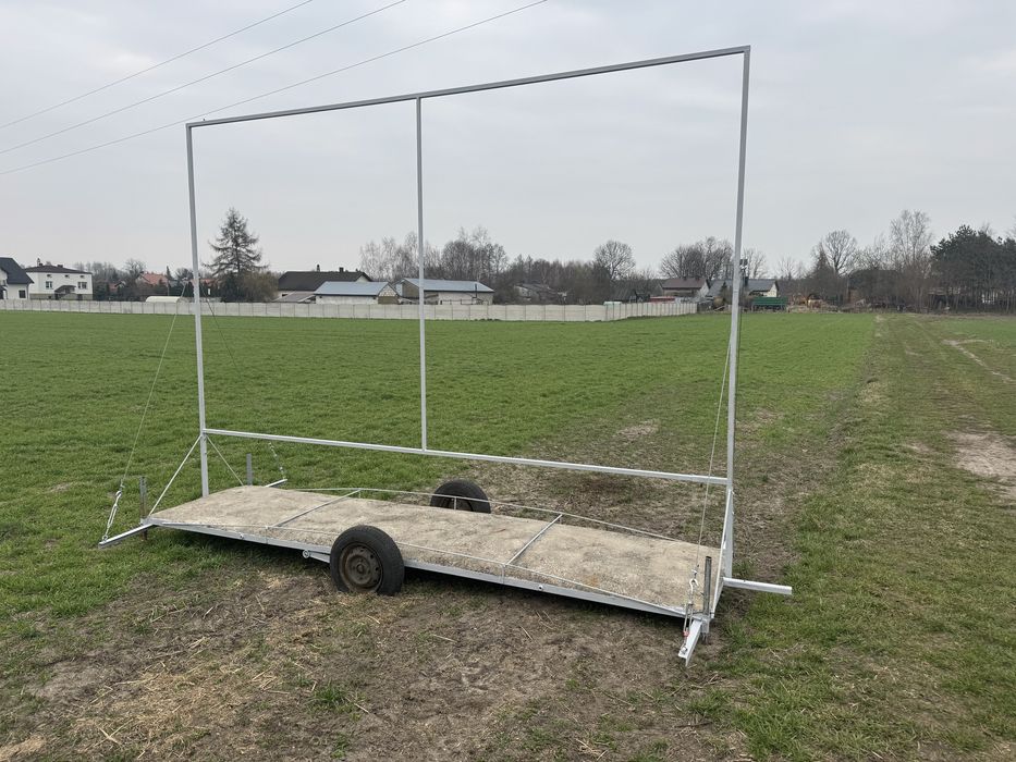 Wymajmę lub sprzedam przyczepę pod reklamę, baner, wybory