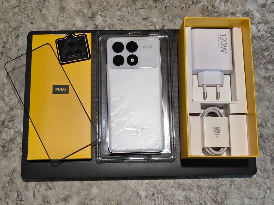 POCO F6 Pro (XIAOMI) 12/256GB Biały Snapdragon 8 Gen 2