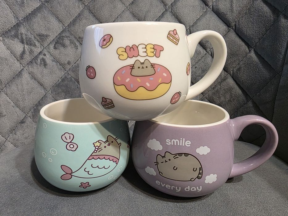Pusheen nowy ceramiczny kubeczek