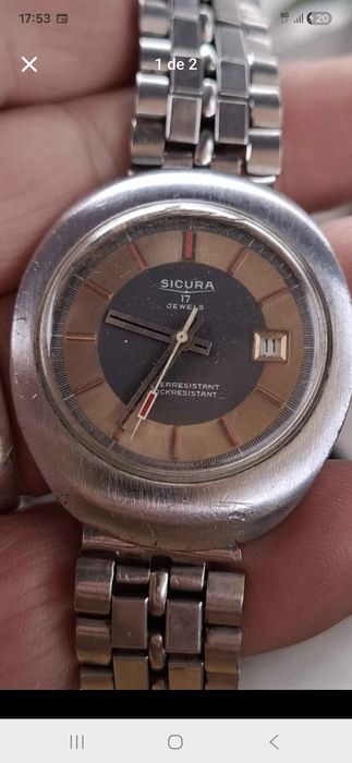 Relogio sicura corda