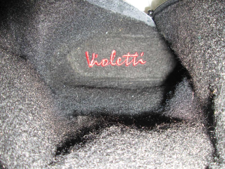 Женские демисезонные замшевые сапоги Violetti, р.41