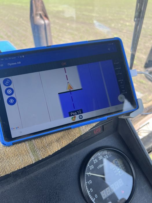 Агронавігатор geotrack RTK L1/L2 Система паралельного водіння