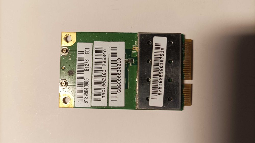 Сетевая карта mini PCI WIFI Toshiba PA3665U-1MPC