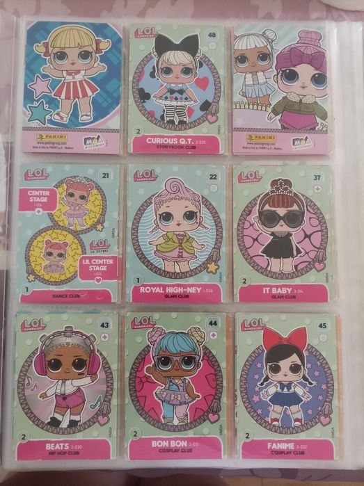 Cartas/Cromos LOL Surprise