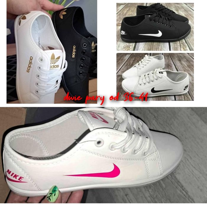 2 pary trampek nike i adidas od 36-41