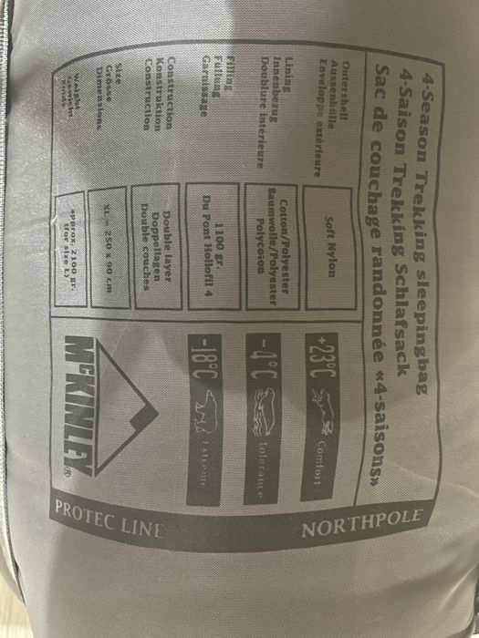 Оригінальний !!!Спальний мішок Mc Kinley