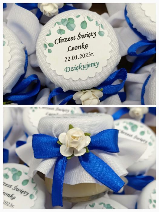 Podziękowania dla gości miód 40,80,130 ml