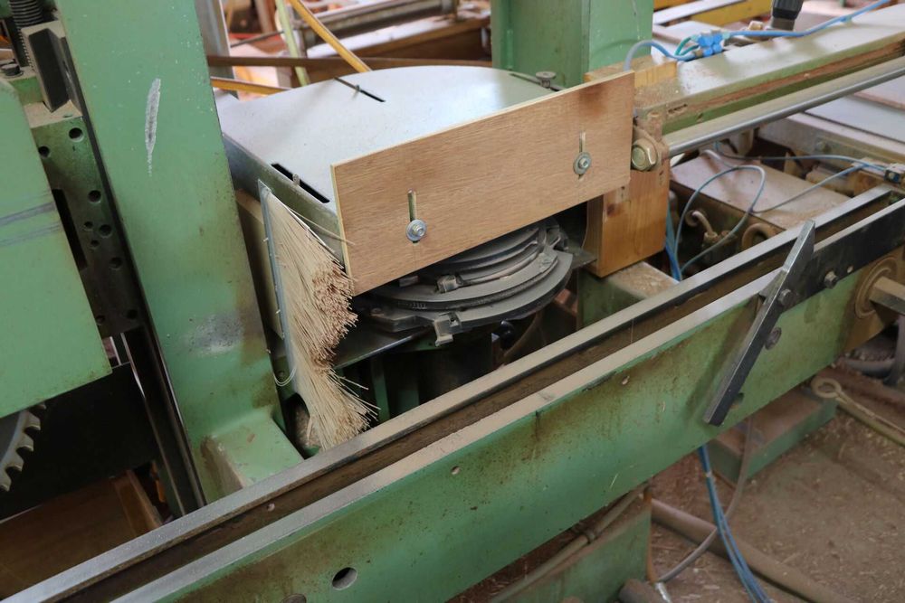 двосторонній шипорізний верстат, Верстат шипорізний форматно-обрізний