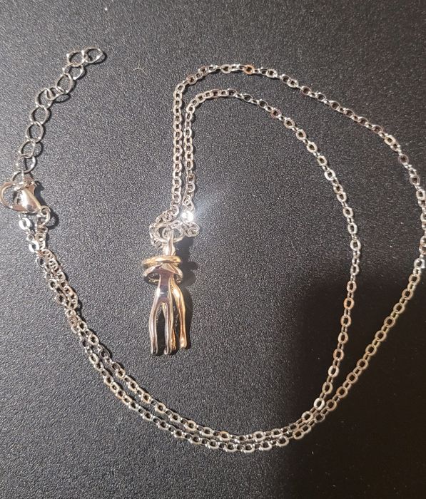 Naszyjnik,,Para w objęciach,,