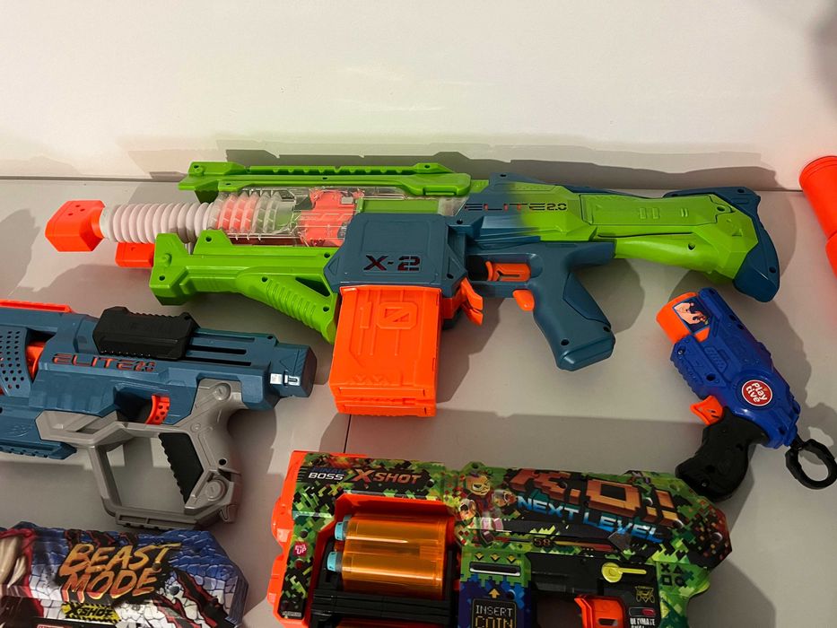 Diversos Nerf e Zuru X-Shot