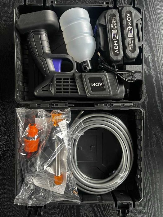 Myjka Ciśnieniowa Akumulatorowa 2 Baterie Opryskiwacz Bezprzewodowy