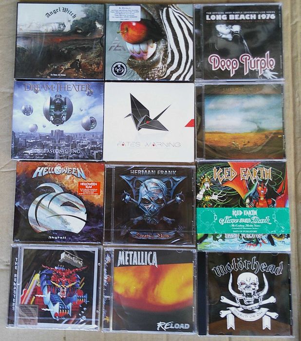 CD's Hard & Metal