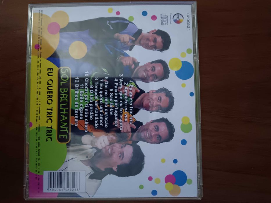 cd original - sol brilhante eu quero tric tric