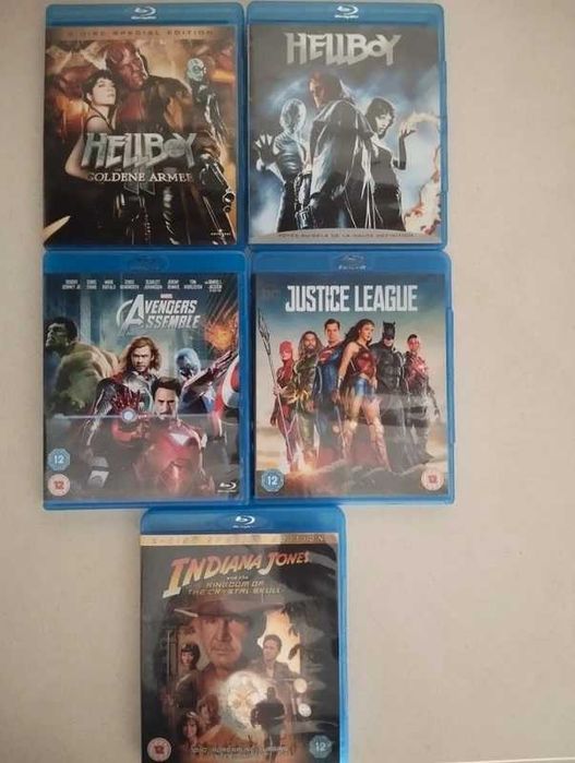 Superheroís coleção Blu-Ray