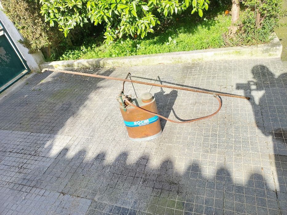 Pulverizador, Detetizador artesanal, bambu e cobre