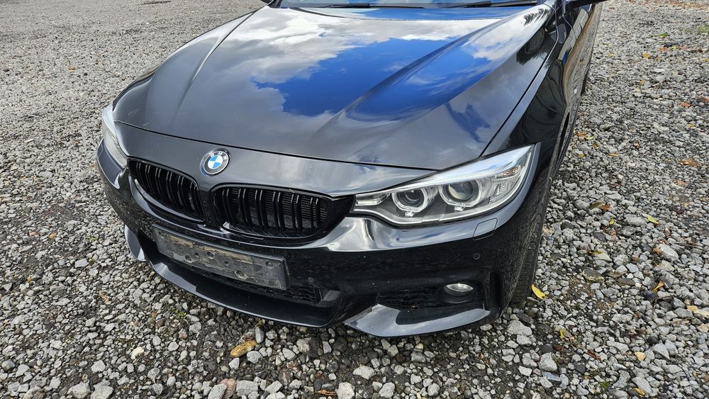 Bmw 4 F32 F33 F36 M Pakiet Kompletny Przód Black-sapphire Metallic 475 Maska Zderzak Błotniki Pas Wzmocnienie Czołowe Lampy Xenon Nadkola Chłodnice