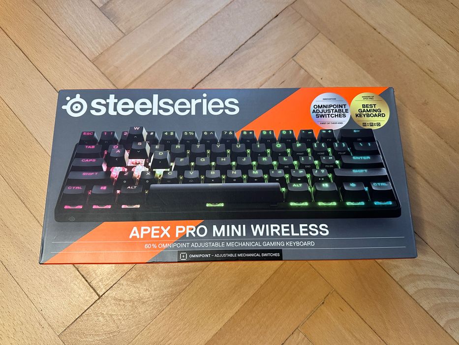 Klawiatura gamingowa SteelSeries Apex Pro Mini Wireless - Nie używana