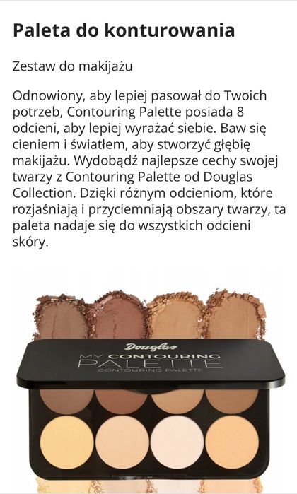Paleta do makijarzu nowa