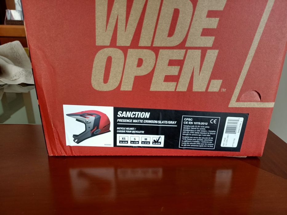 Capacete Enduro BELL Sanction - tamanho L